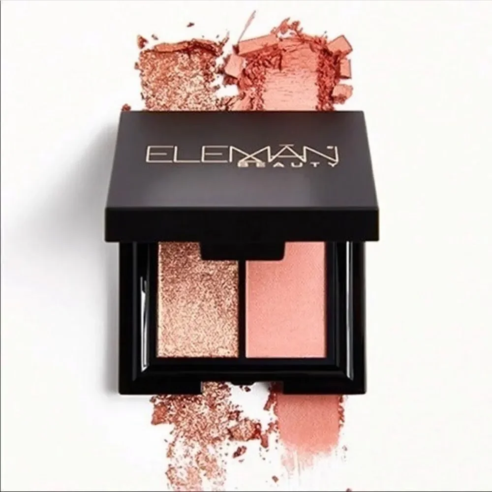 ELEMAN BEAUTY Eyeshadow Duo in Illuminate & Amalfi